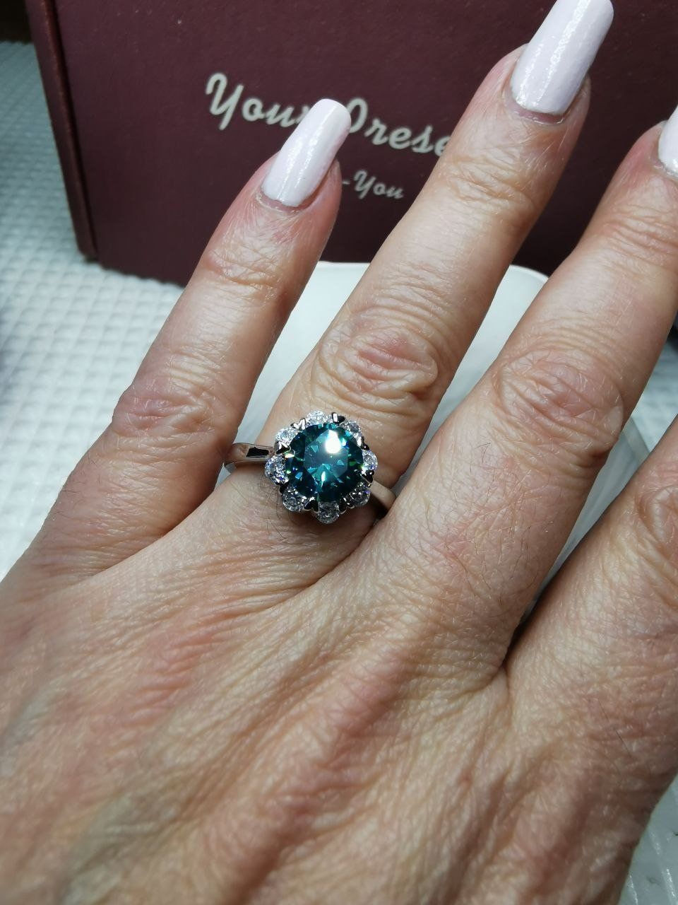 Anelli: Bague avec zircons – Nuovo e nell'imballaggio originale da Reconvilier venduto da Tsma67 3