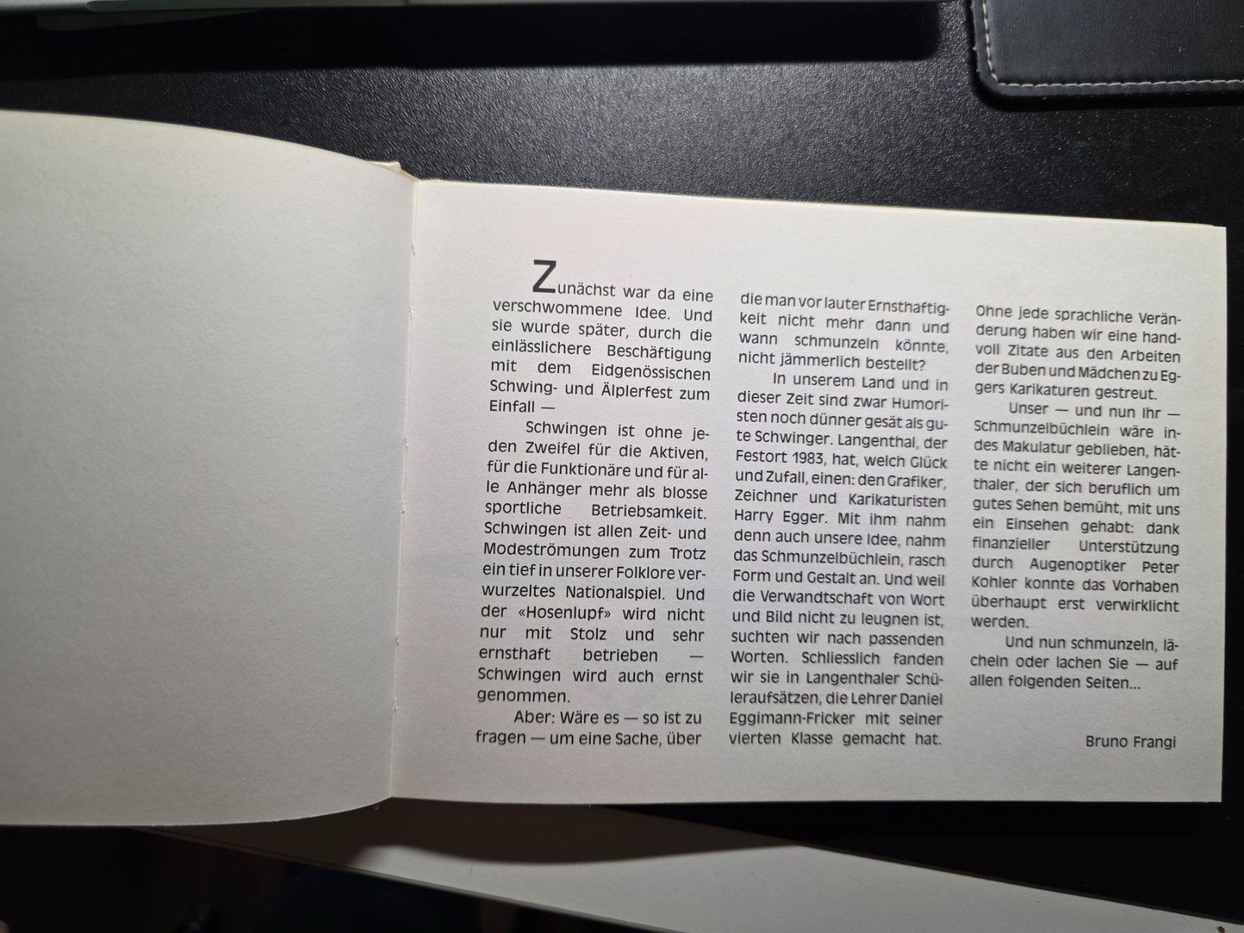 Libri: I D'Hose - Harry Egger - limitiert sign. Buch Cartoon Comic – Usato da Walterswil BE venduto da Lonitti 4