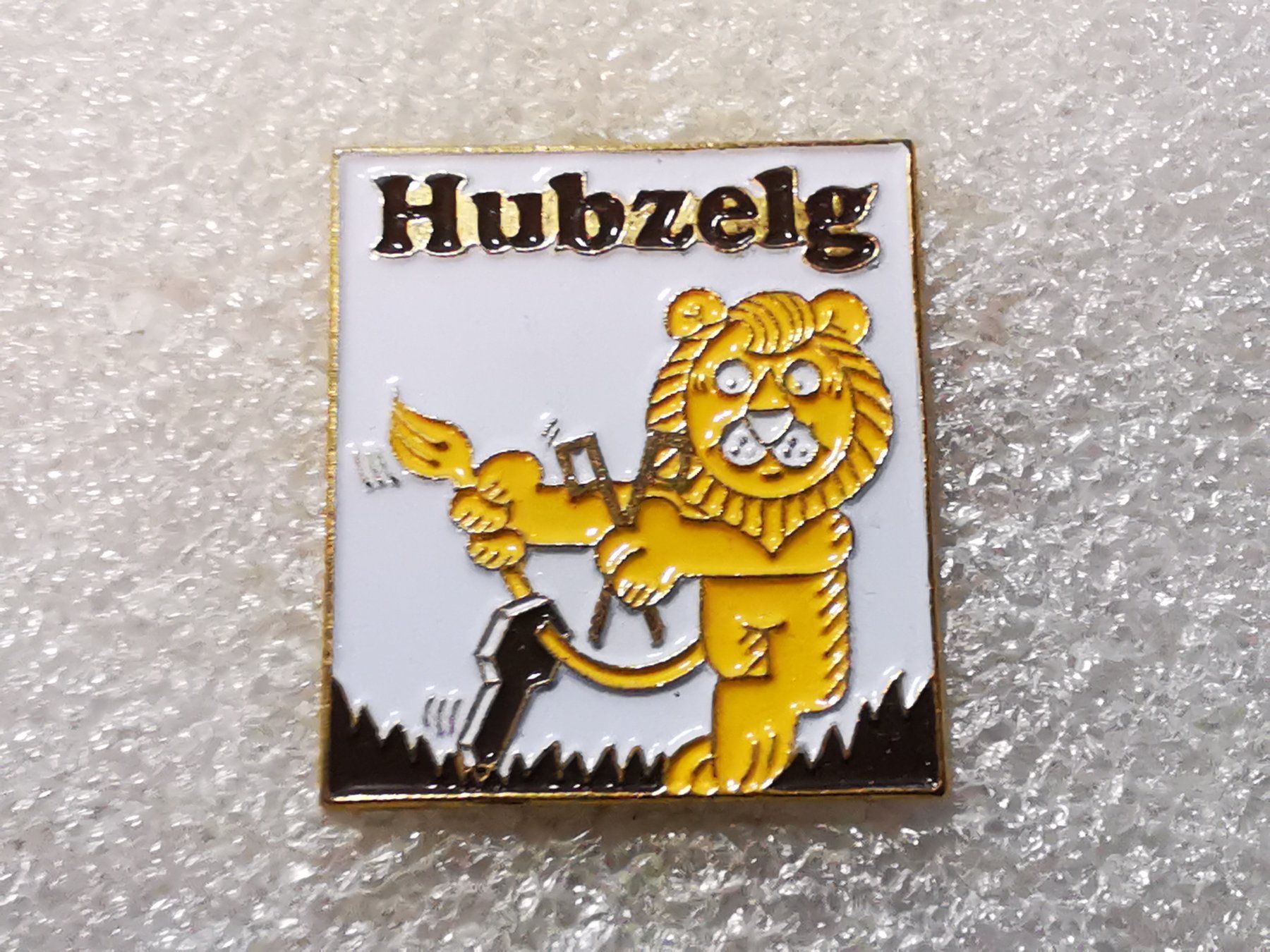 Placchette & Badge: Ansteckpin 89: Hubzelg – Usato da Oppligen venduto da Pin-Fall-Shop