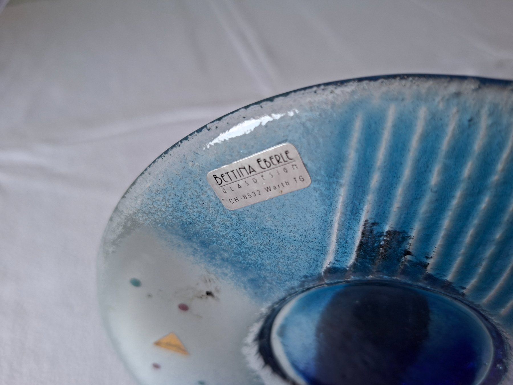Tutte le decorazioni: Glaskunst von BETTINA EBERLE Glasdesign, mit Holzständer – Usato da Pfäffikon SZ venduto da Frerofra 1