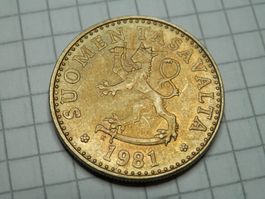 Finnland 20 Penny, 1981