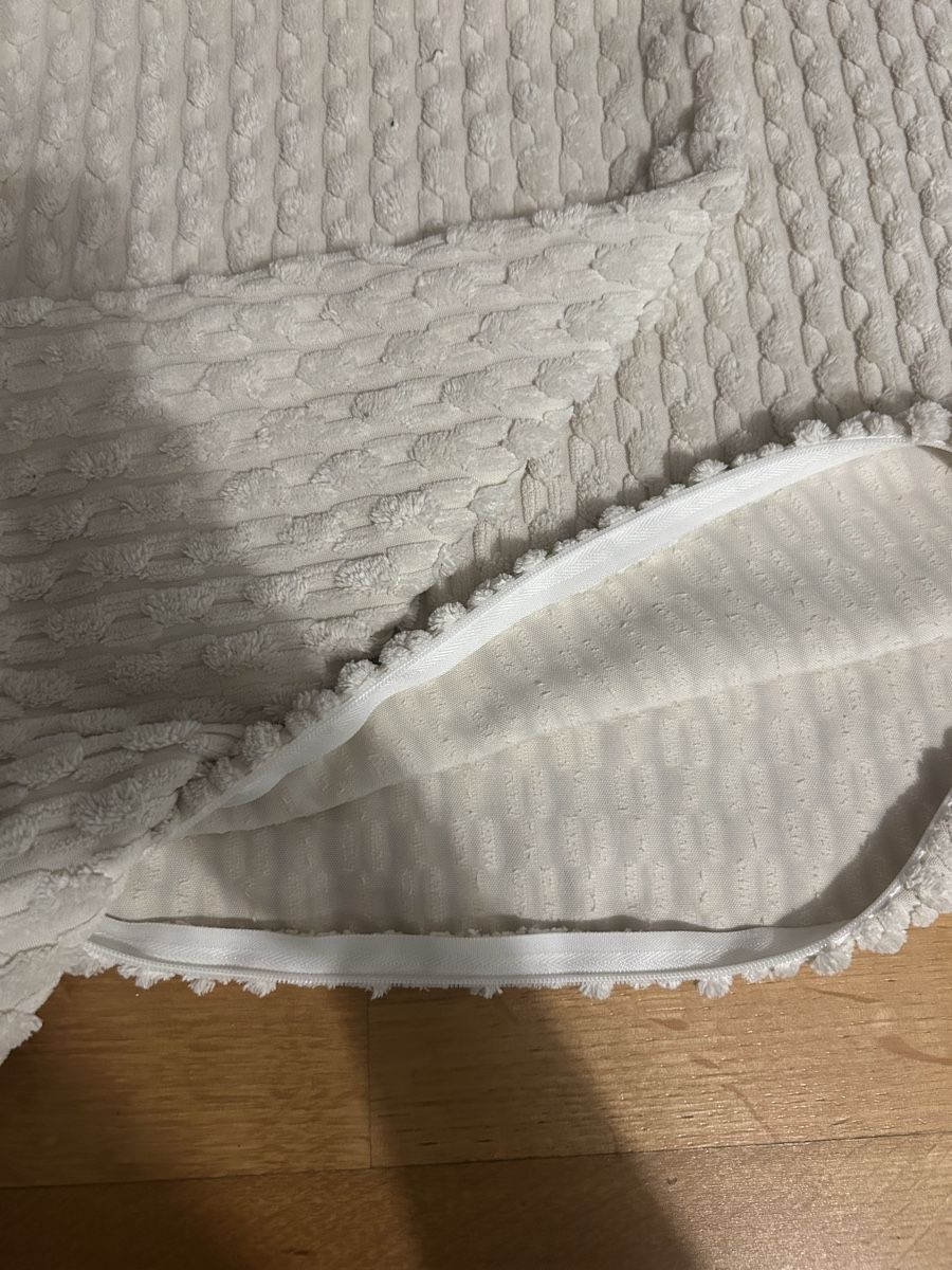 Biancheria da letto: Weiß Beige Kissenbezug – Usato da Horw venduto da jvnrti 1