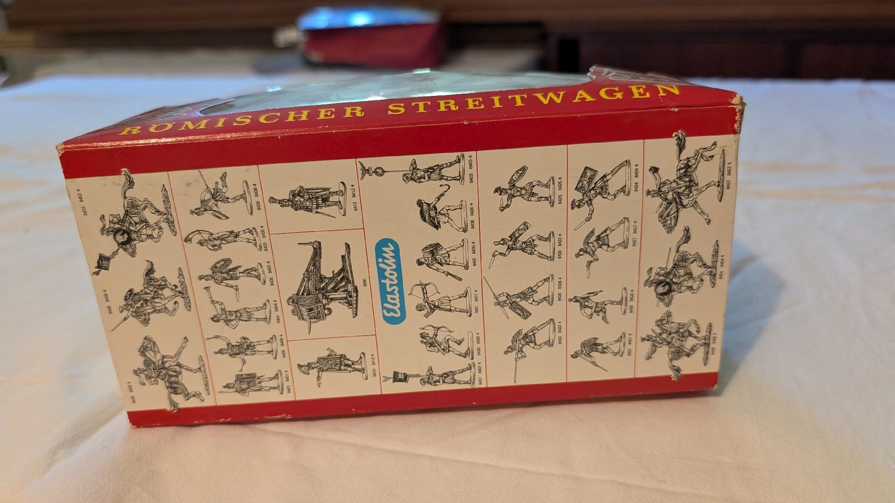 Figurines: Elastolin römischer Streitwagen mit Figuren – Neuf avec emballage d'origine à Kastanienbaum par kr.arch 2