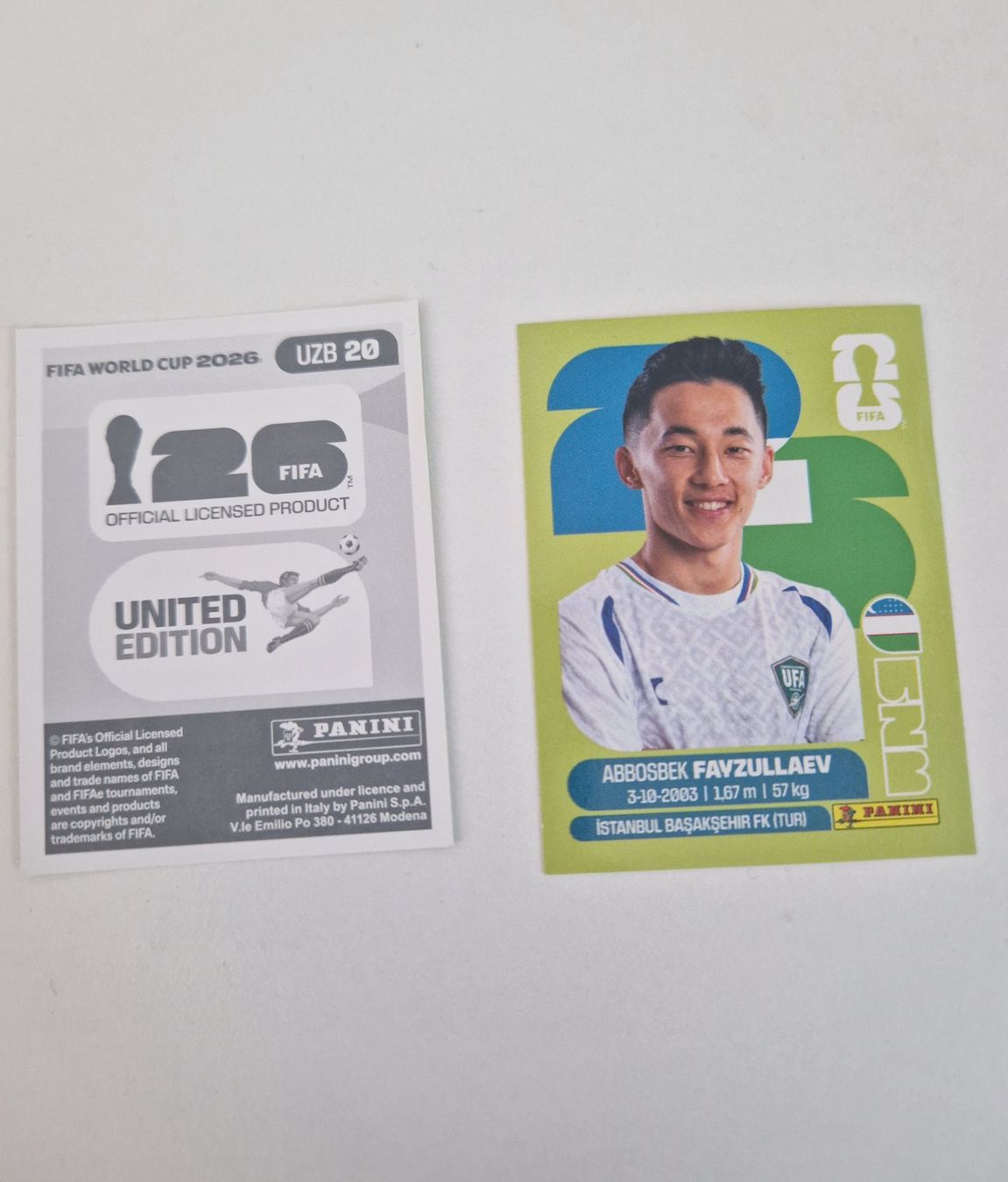 Panini Sammelbilder & Trading cards: Panini Sticker UZB20 – Neu (gemäss Beschreibung) aus Stüsslingen von white_angel86