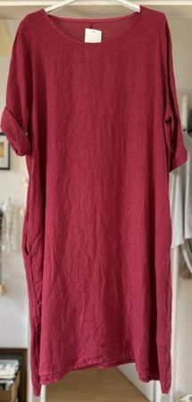 ROBE EN LIN!! M SOLDES DE FIN DE SAISON
