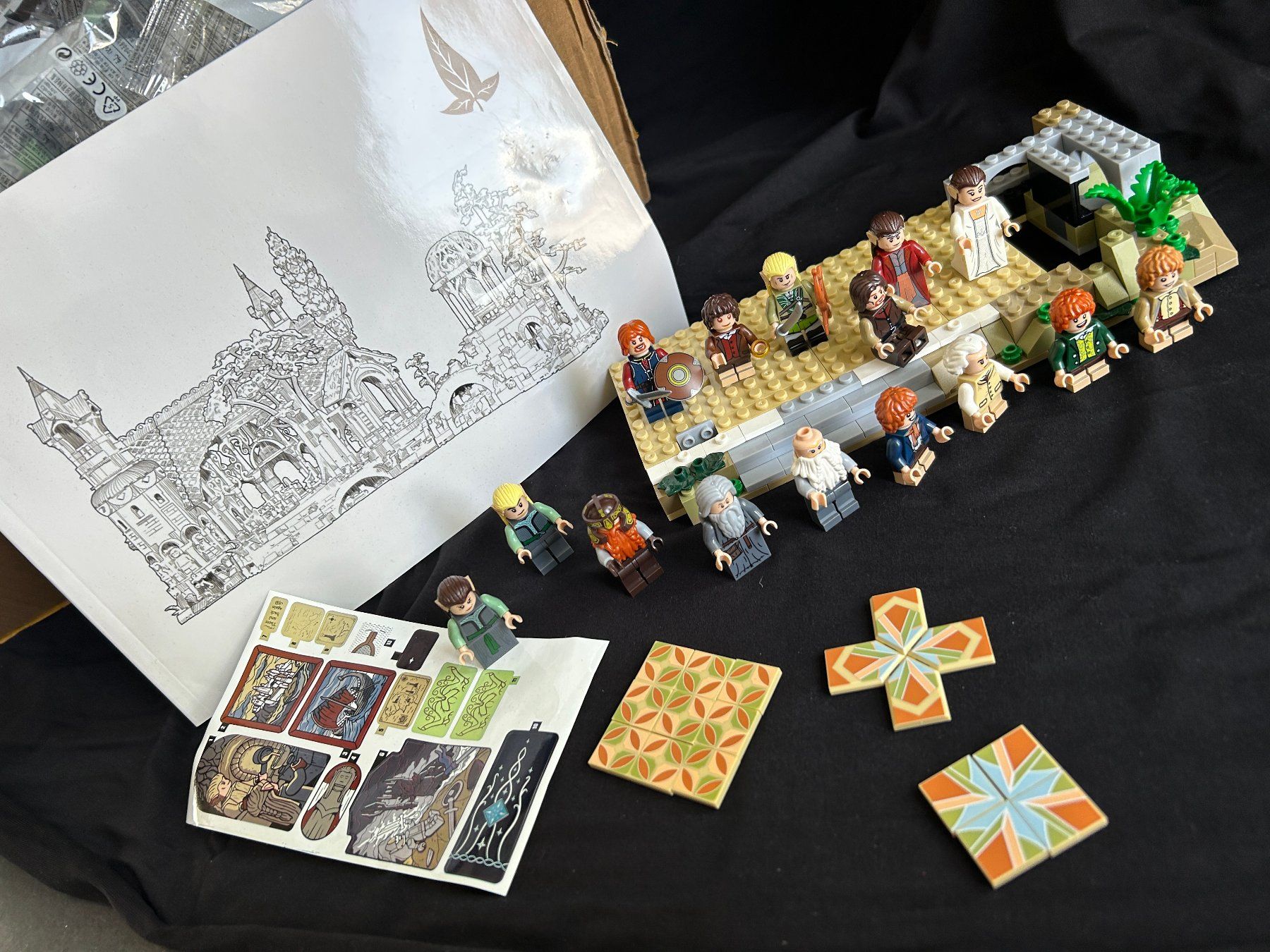 Kit di costruzioni: Klemmbausteine - MOC Bruchtal – Nuovo (secondo la descrizione) da Birr venduto da Otto_FL 1