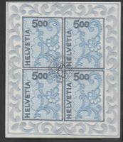 Schweiz Naba 2000 Stickereiblock ET-O