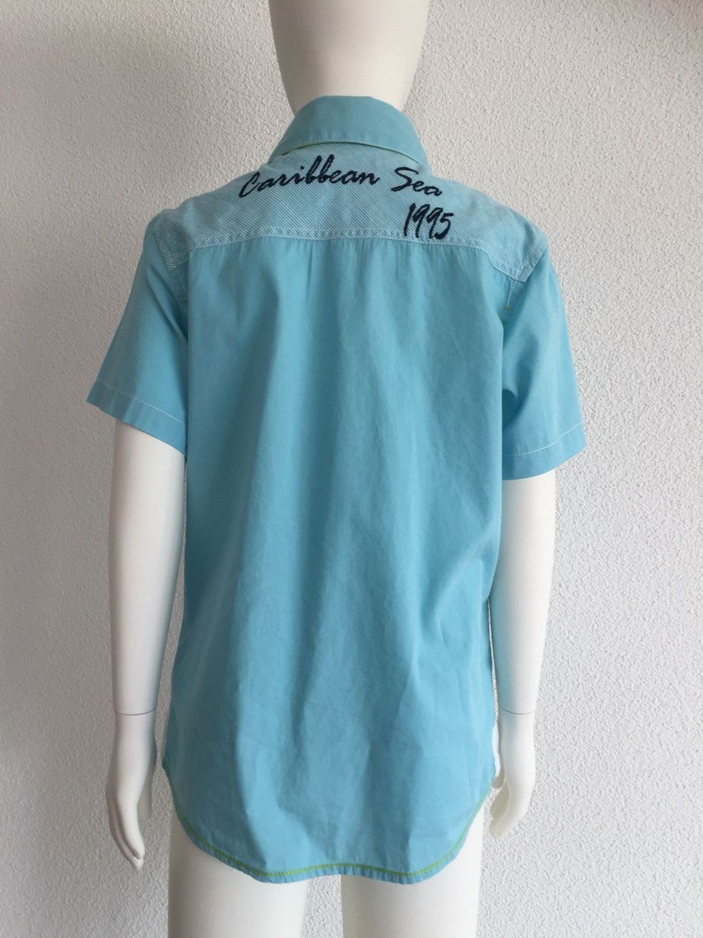 Hemden, T-Shirts & Polos: Orchestra Hemd weiss türkis Gr. 140 – Gebraucht aus Emmenbrücke von little.treasures 3