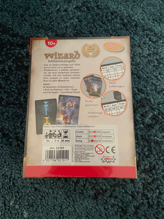 Wizard 25Jahre Jubiläumsedition Kaufen auf Ricardo