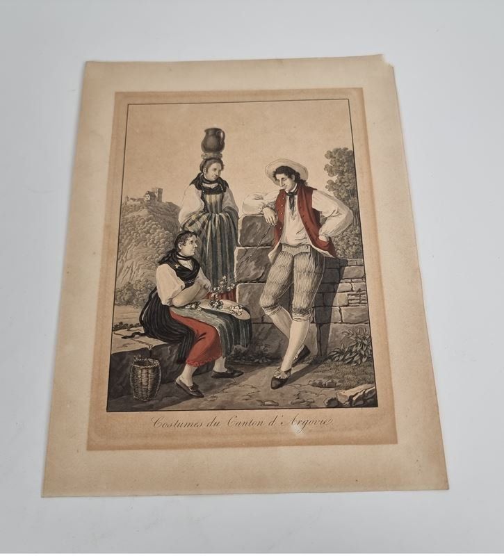 Poster & Bilder: Bild "Aargauer Tracht" – Gebraucht aus Urtenen-Schönbühl von Restwert_Schoenbuehl 4