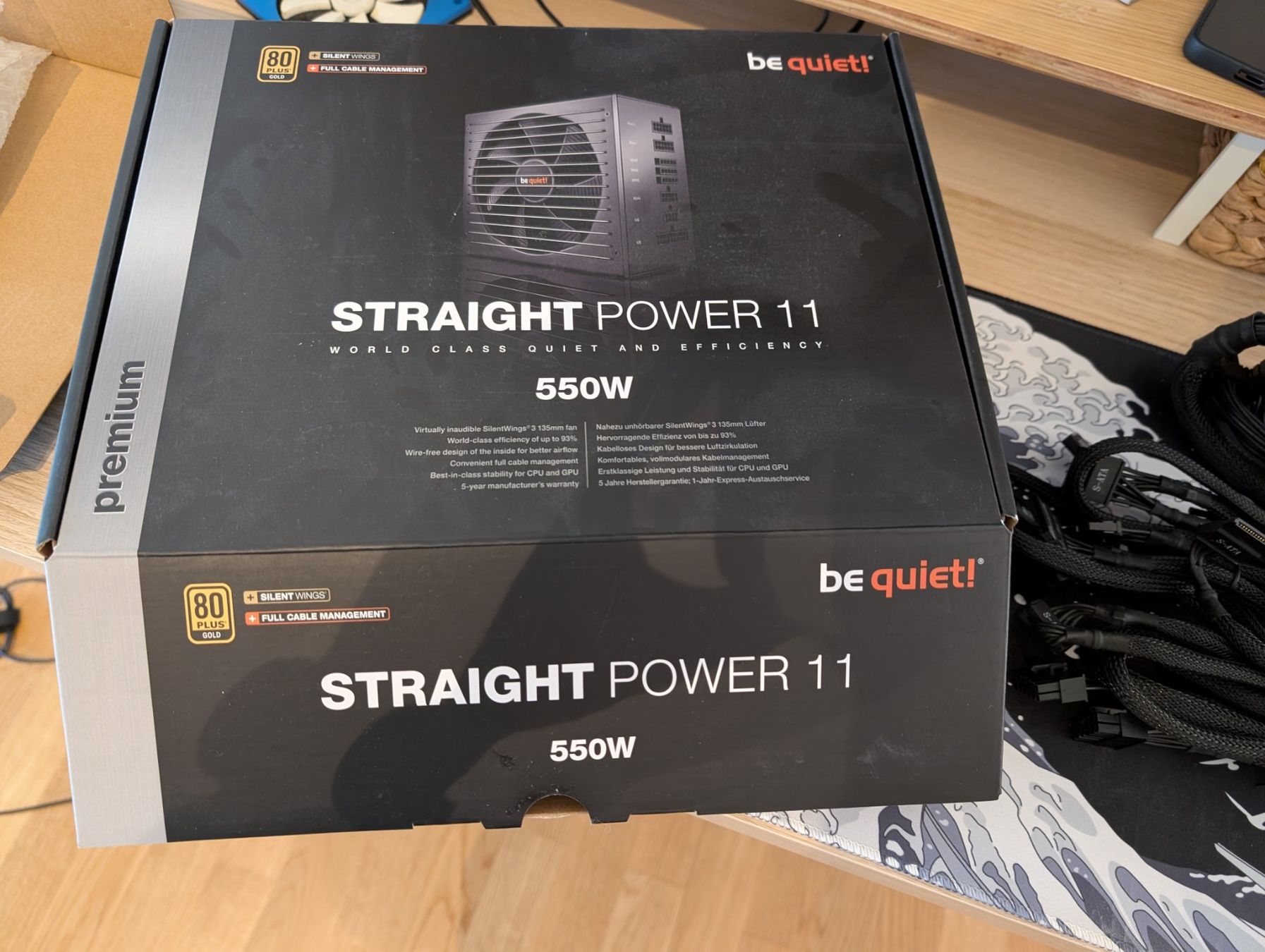 beQuiet! Composants électroniques: PC Netzteil BeQuiet Straight Power 11 - 550w – D'occasion à Lenzburg par lendenzorn