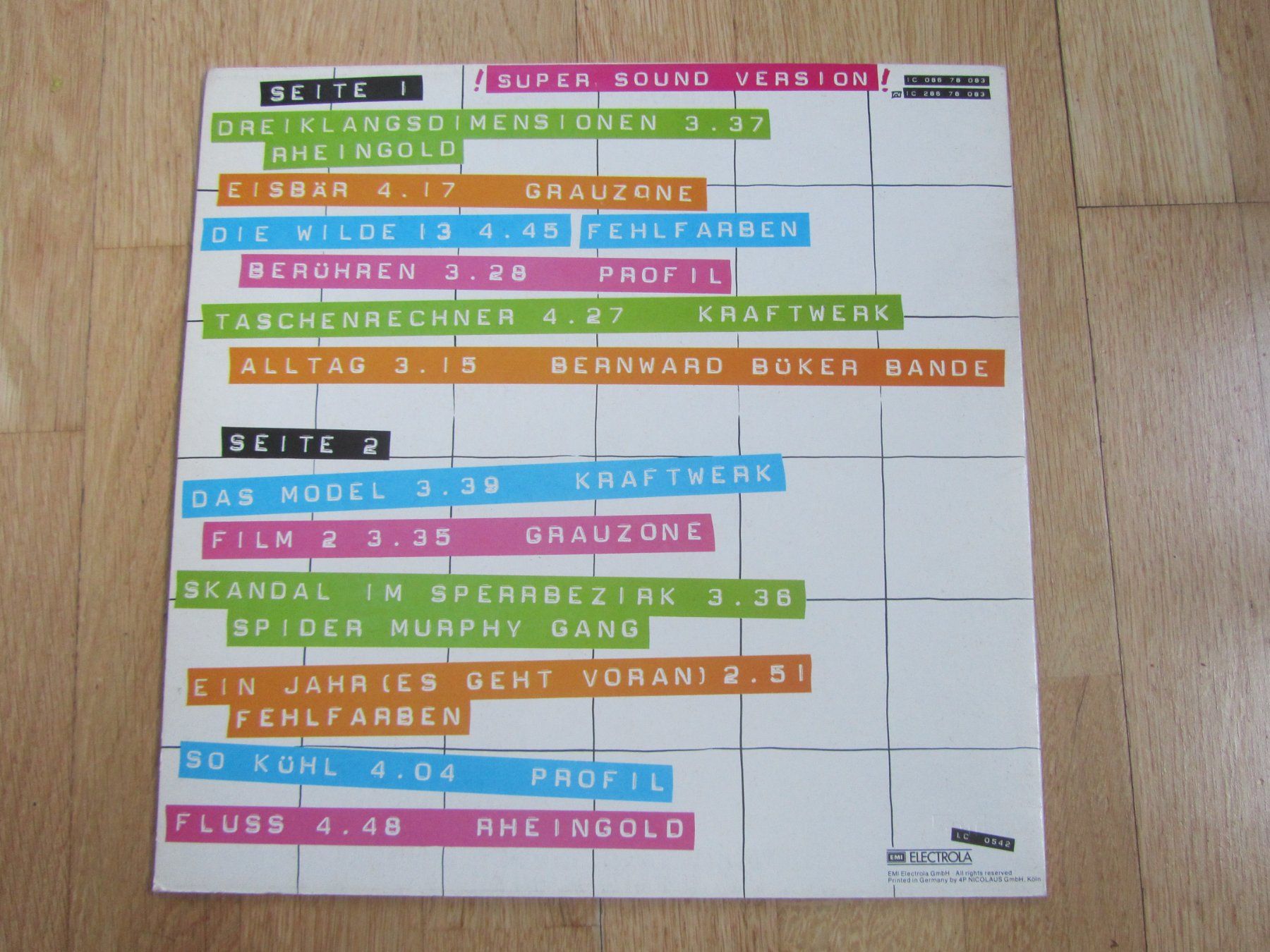Dischi in vinile: TANZ MIT DEM HERZEN  /  NDW Sampler – Usato da Seengen venduto da mikelele 3