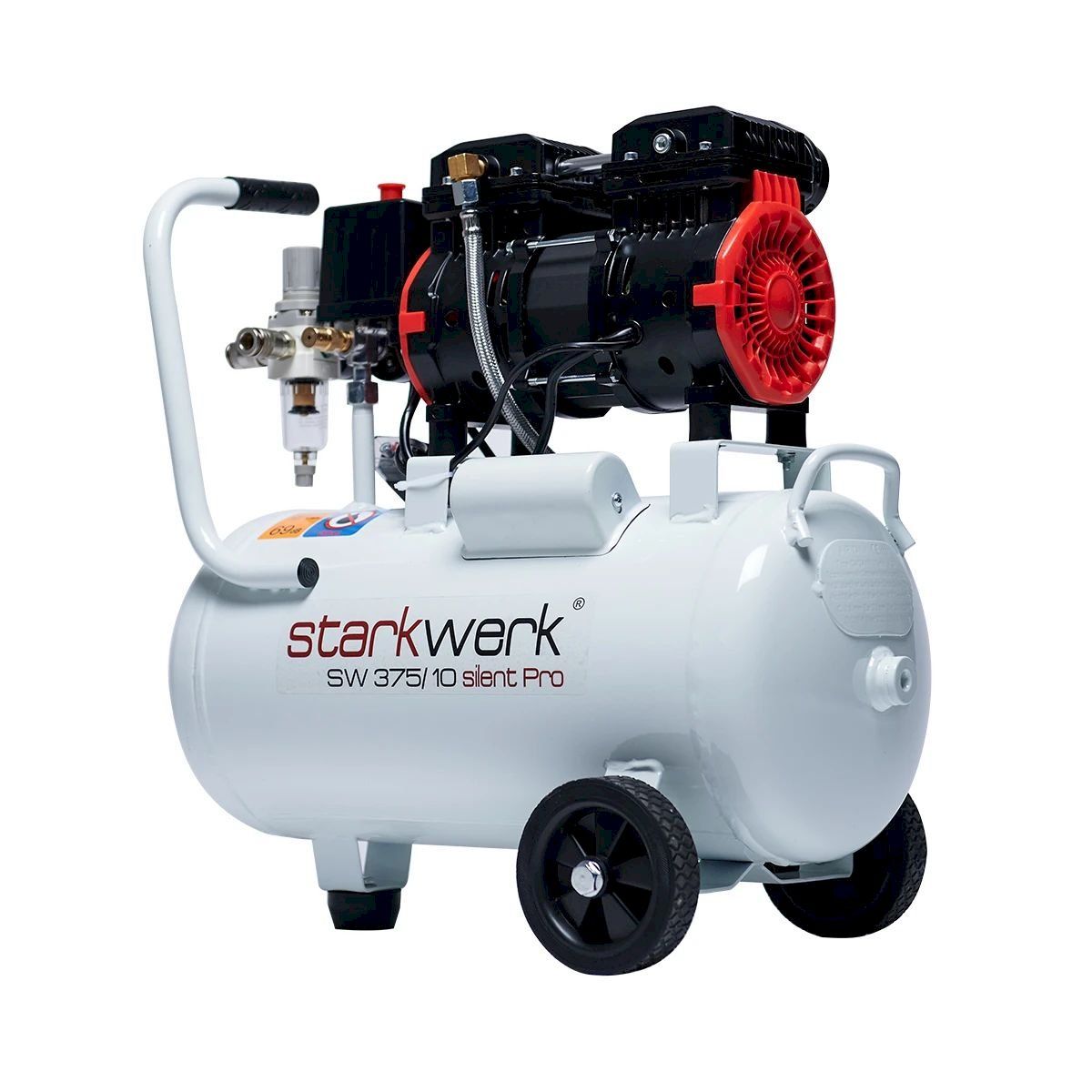 Compressori: Starkwerk SW 375/10Pro Flüsterkompressor – Nuovo e nell'imballaggio originale da Bottighofen venduto da zaap 1