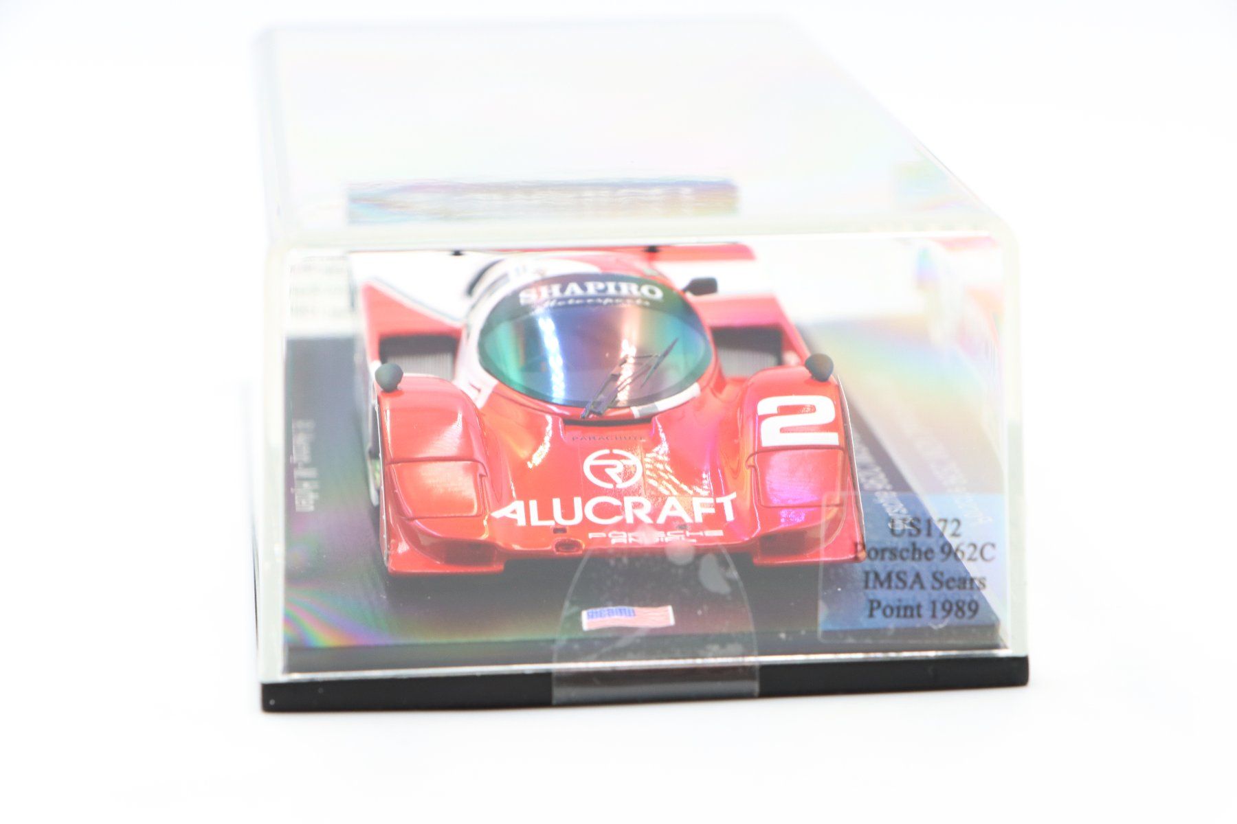 Porsche Modellini d'auto: Porsche 962C IMSA Soars Point 1989 1:43 Spark – Nuovo e nell'imballaggio originale da Bühl b.Aarberg venduto da modelldiecast 9