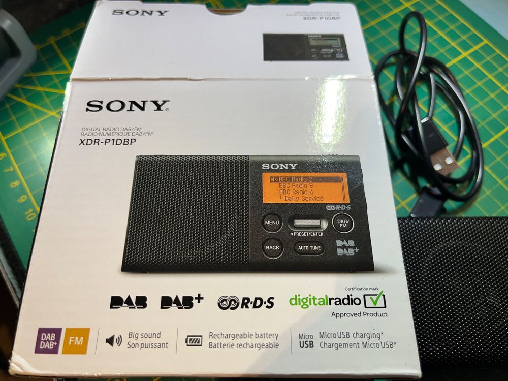 Sony XDRP1DBP DAB, DAB+ Radio Kaufen auf Ricardo