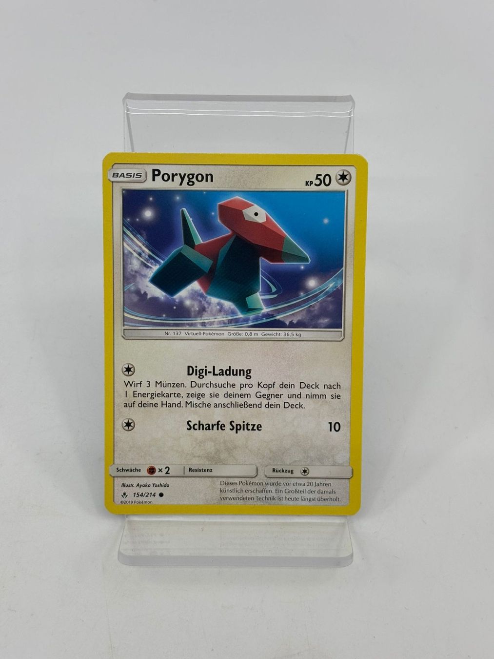 Pokémon Carte collezionabili: Pokemon Porygon 154/214 – Usato da Herisau venduto da Pokemon2026