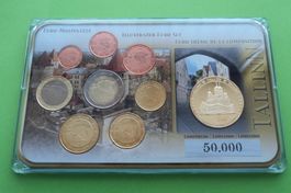 Estland: Euro Münzensatz 2011 mit Medaille und Zertifikat