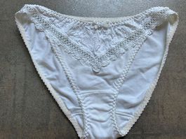 Slip Chantelle Damen Farbe weiss Spitze Größe 42