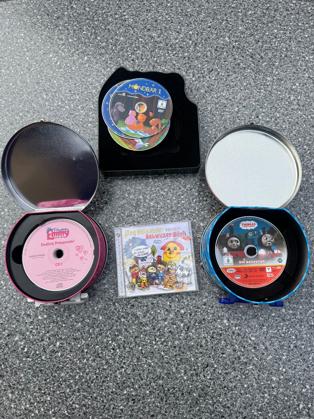 CD: Kinder CD in tollen Geschenkspackungen, 16 Stück – Usato da Schaffhausen venduto da 1963CD 1