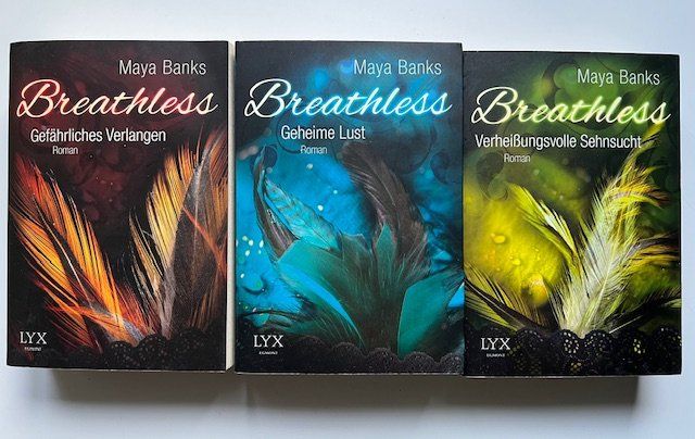 Bücher: Breathless 1-3 von Maya Banks – Gebraucht aus Zürich von popcorn67