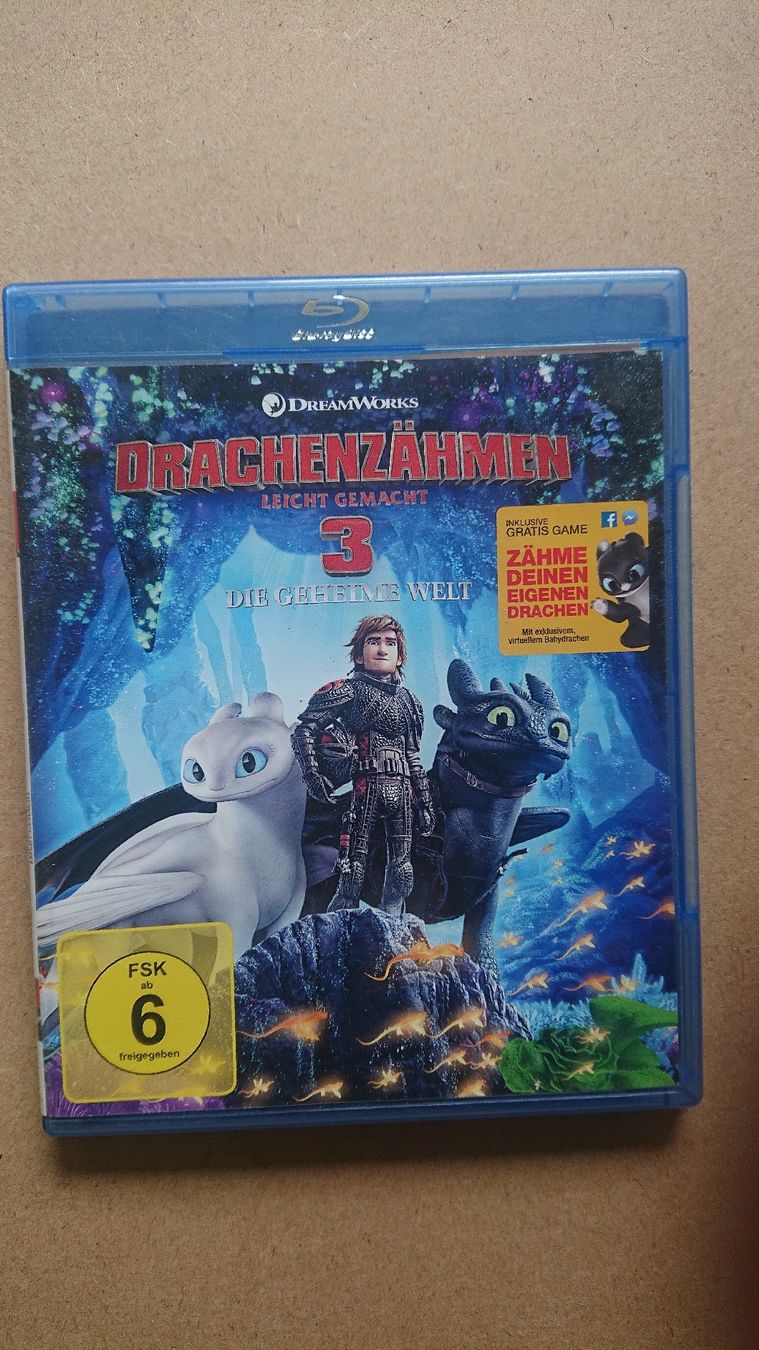 Tutti i DVDs: Drachenzähmen leicht gemacht 3 Blu-ray – Usato da Chur venduto da FreakofRarity