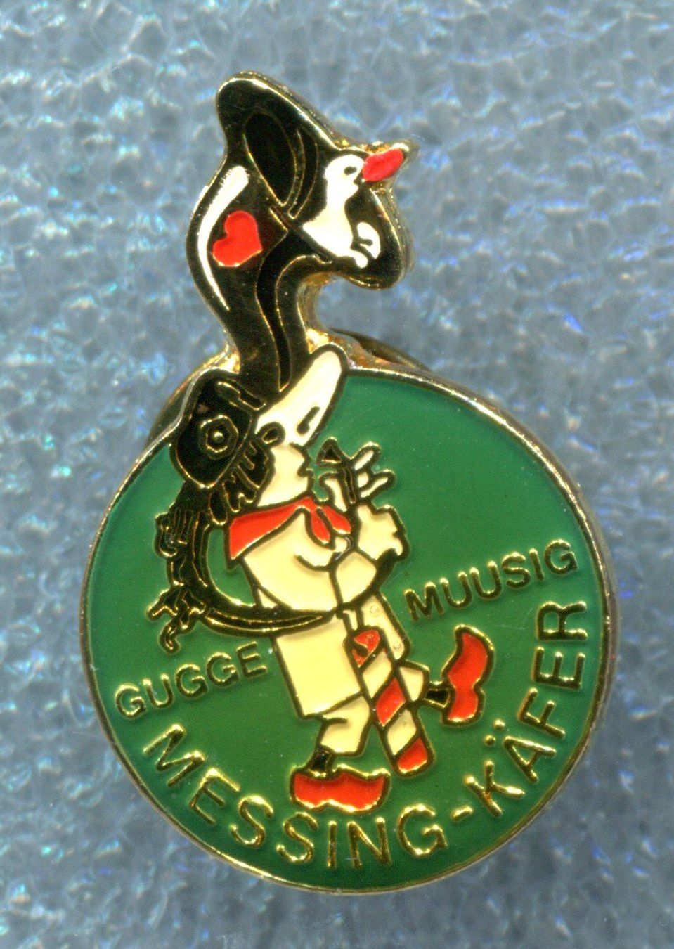 Placchette & Badge: Guggemussig  MESSING KÄFER – Usato da Winterthur venduto da Sammleroase