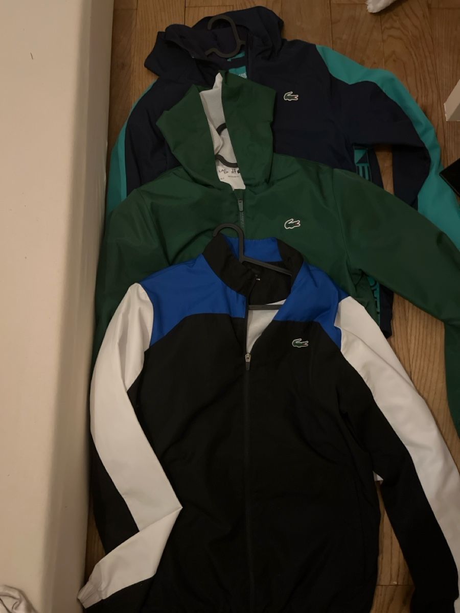Lacoste Giacche: Lacoste Trainingsjacken Grösse S – Usato da Zürich venduto da carlo.8008