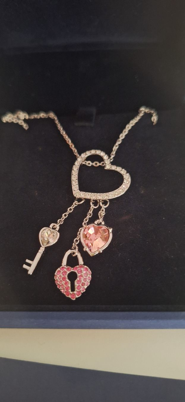 Swarovski Catenine: Neue Swarovski-Kette – Nuovo e nell'imballaggio originale da Mumpf venduto da SwissDi 1