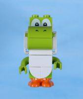 Lego Minifigur Super Mario - Yoshi - White Tile, Round 1 x 2