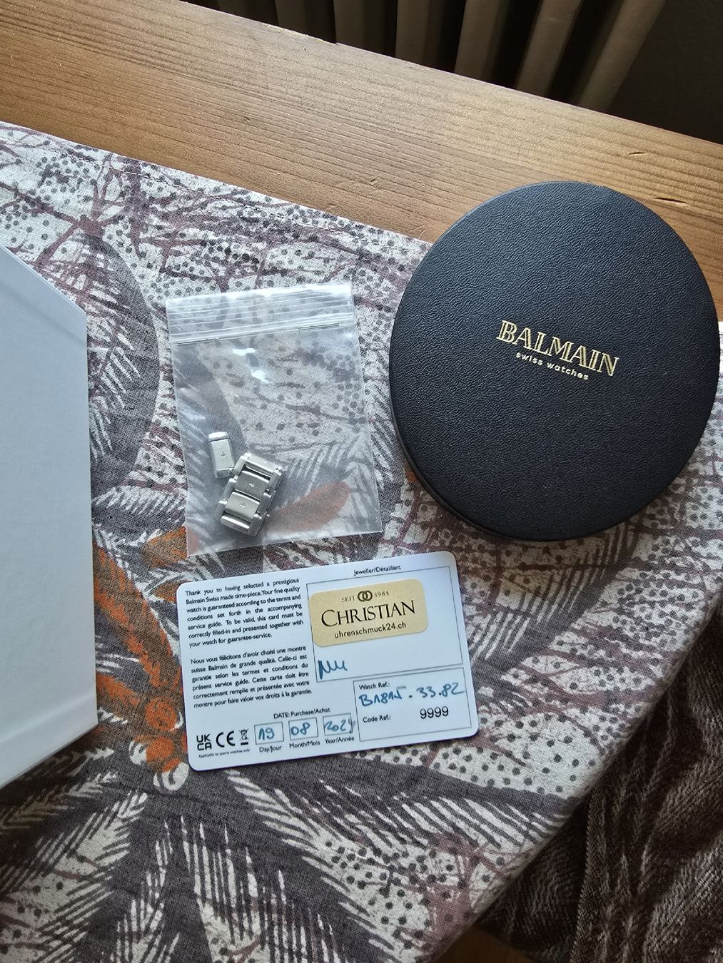 Balmain Orologi: Balmain Diamantuhr – Usato da Basel venduto da niggi1968 7