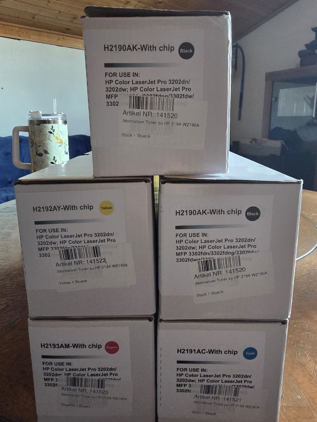 Cartucce per stampanti & toner: Toner patronen HP colorjet Pro – Nuovo e nell'imballaggio originale da Obfelden venduto da Pandora000 1