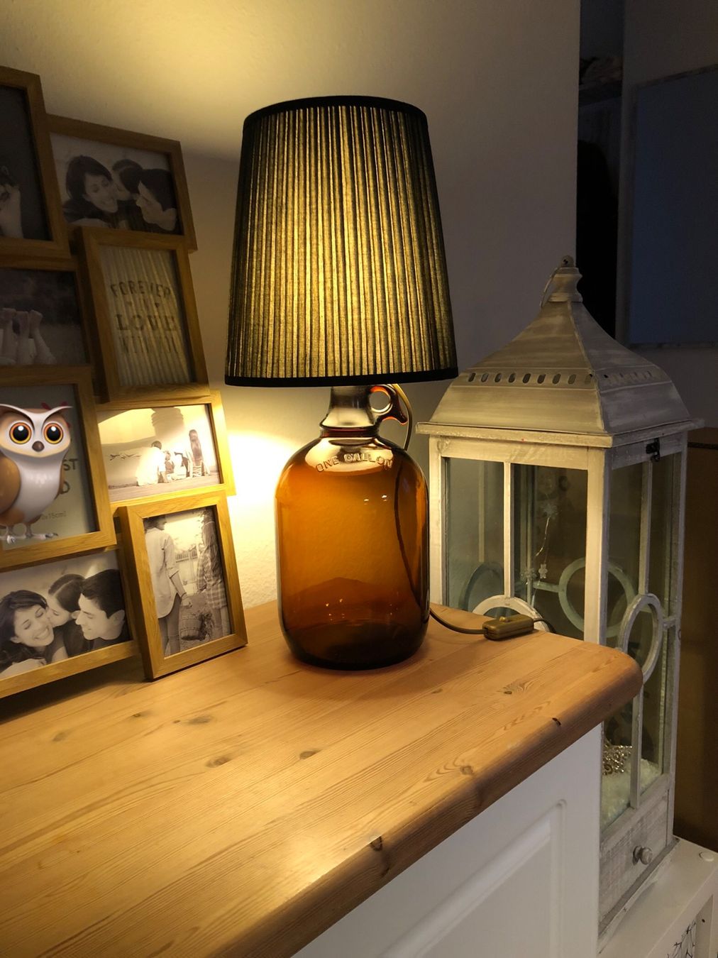 Manufactum Lampade: Glasflaschen Lampe Upcycling – Usato da Oberwil BL venduto da scorpio70 2