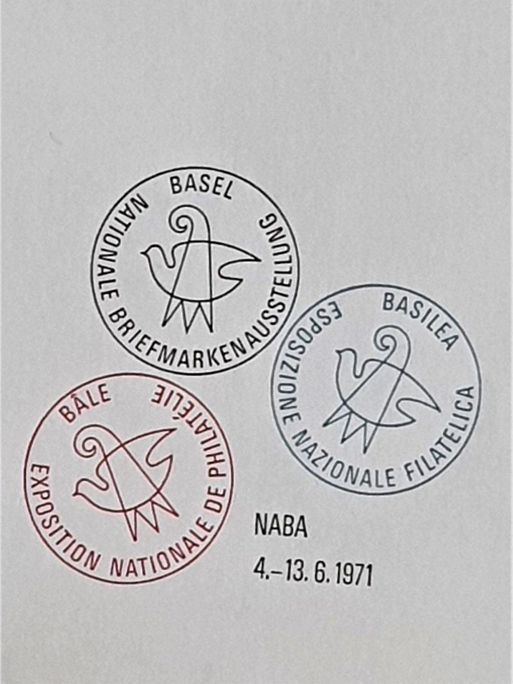 Alle Briefmarken: (22)  Nat. Briefmarkenausstellung 1971 – Gebraucht aus Schwarzhäusern von Inot3 4