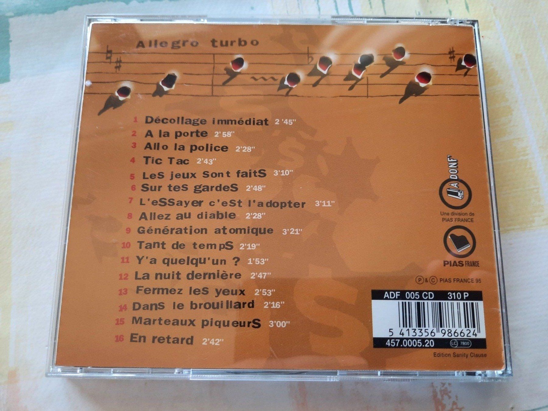 CD: CD Les Sheriff - Allegro Turbo – Usato da Pully venduto da bro_n52j 1