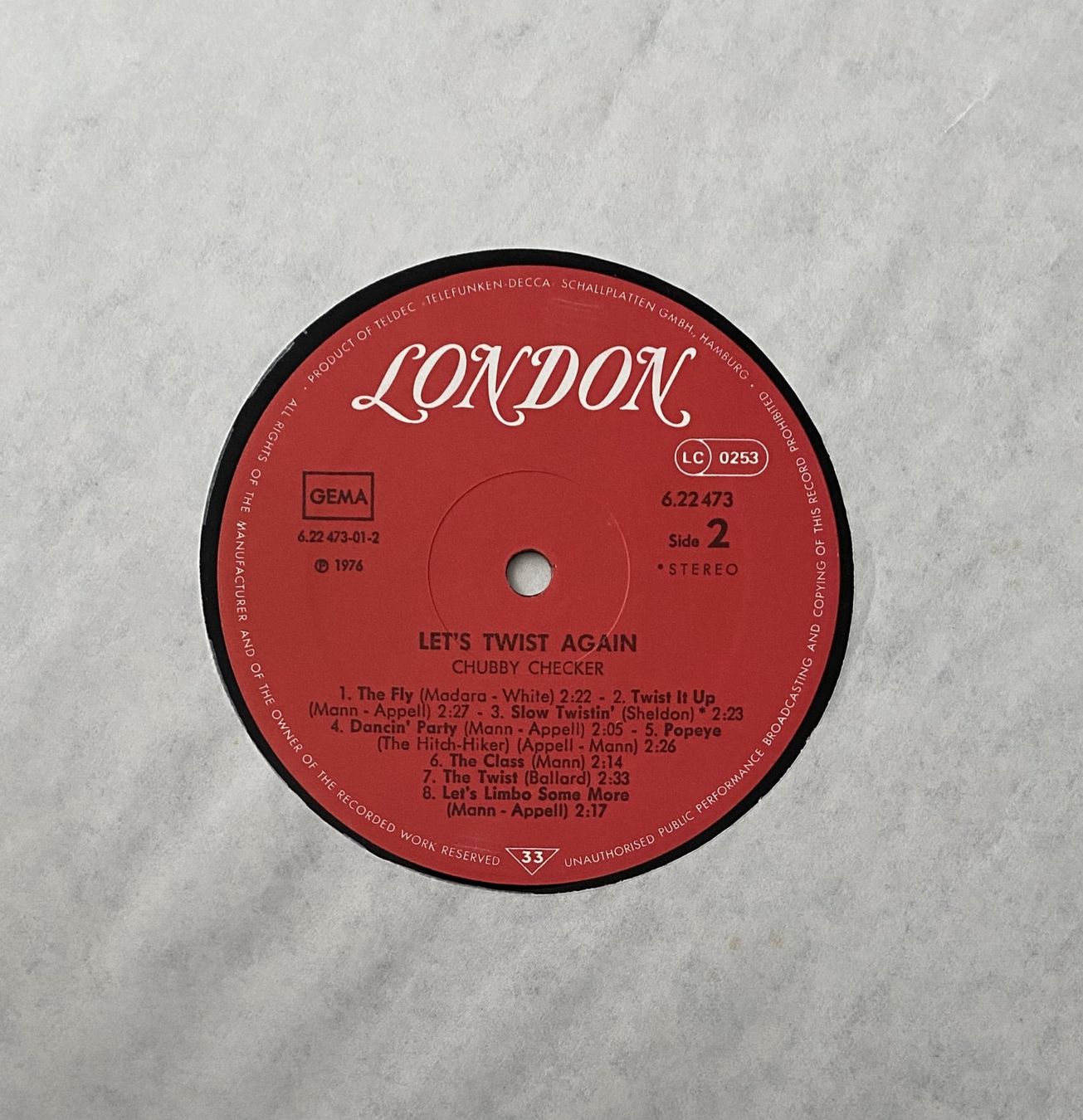 Schallplatten: Chubby Checker, Let's Twist Again – Gebraucht aus Flums von Empe1 3