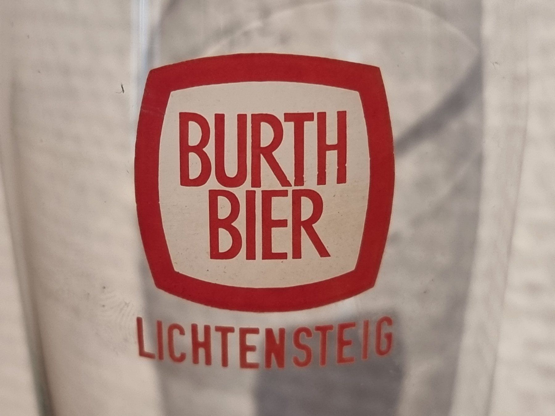 Bicchieri: Burth Bier Lichtensteig Bierglas – Usato da Lommis venduto da 0815undmehr 1