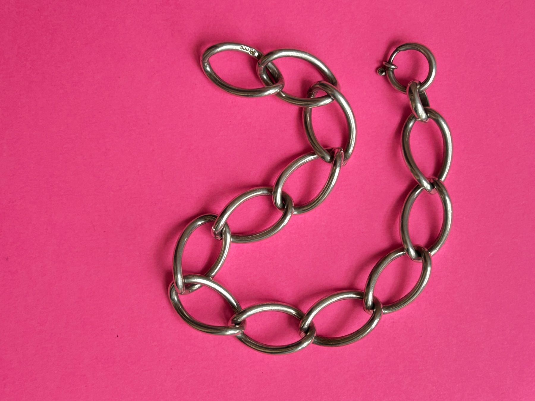 Armbänder & -reifen: Vintage Armbandkette "easygoing" 800er Silber – Gebraucht aus Dittingen von Bijoubelle 6