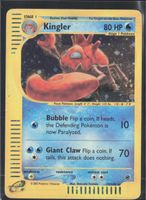 POKÉMON / Kingler / Expedition 2002 🇺🇸 / Swirl / 1Fr.!