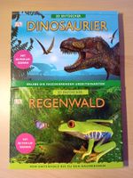 3D Entdecker Buch "Dinosaurier" und "Regenwald"