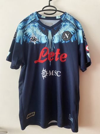 SSC Napoli Kappa Trikot blau Grösse L guter Zustand