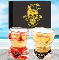 Shot Glaeser Set, Totenkopf Design