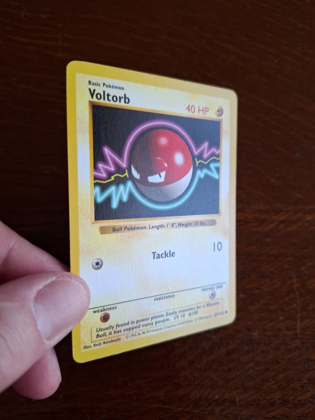 Pokémon Carte collezionabili: Pokemon Voltorb Base Set Shadowless 67/102 – Usato da Giornico venduto da ale_lc8k 2