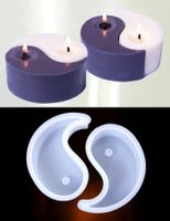 Silikonform Kerzenform Yin Yang