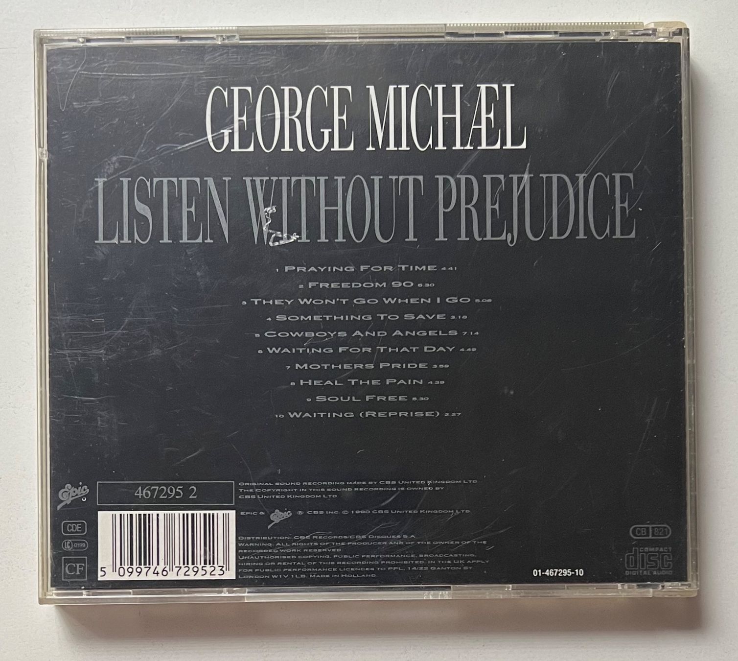 CD: George Michael / Listen Without Prejudice – Usato da Näfels venduto da rottabi 1