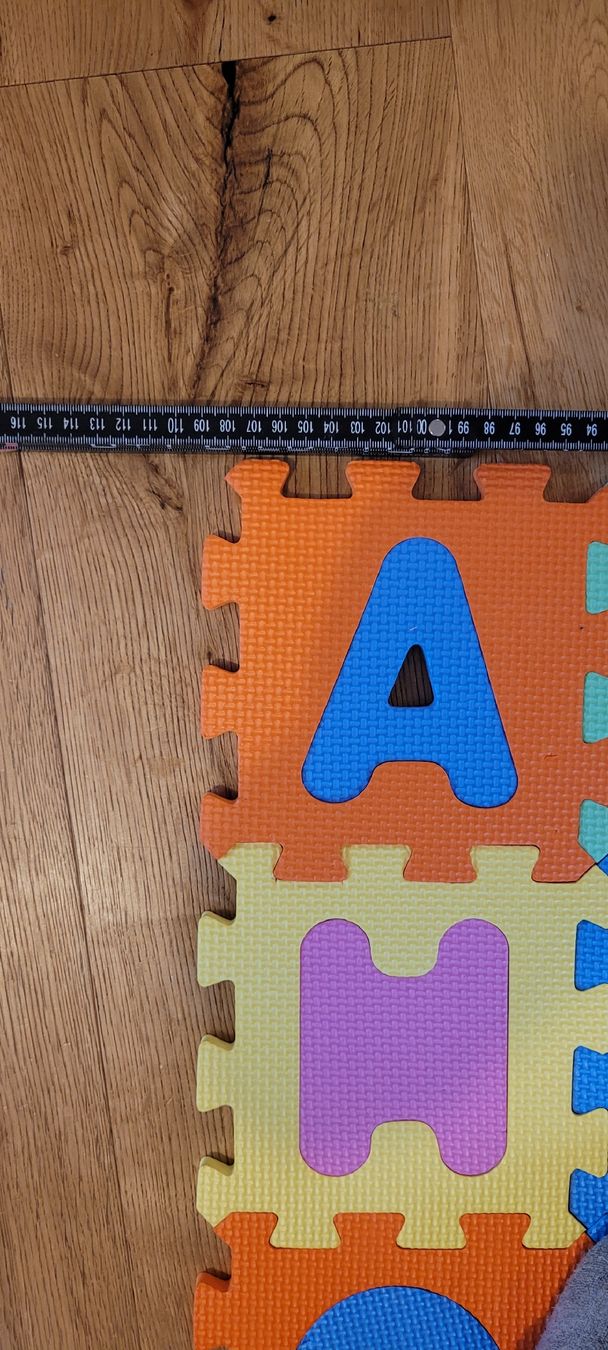 Tappeto da gioco: ABC, 123 Spielmatte, Schaumstoffmatte – Usato da Hellbühl venduto da the-brain 1