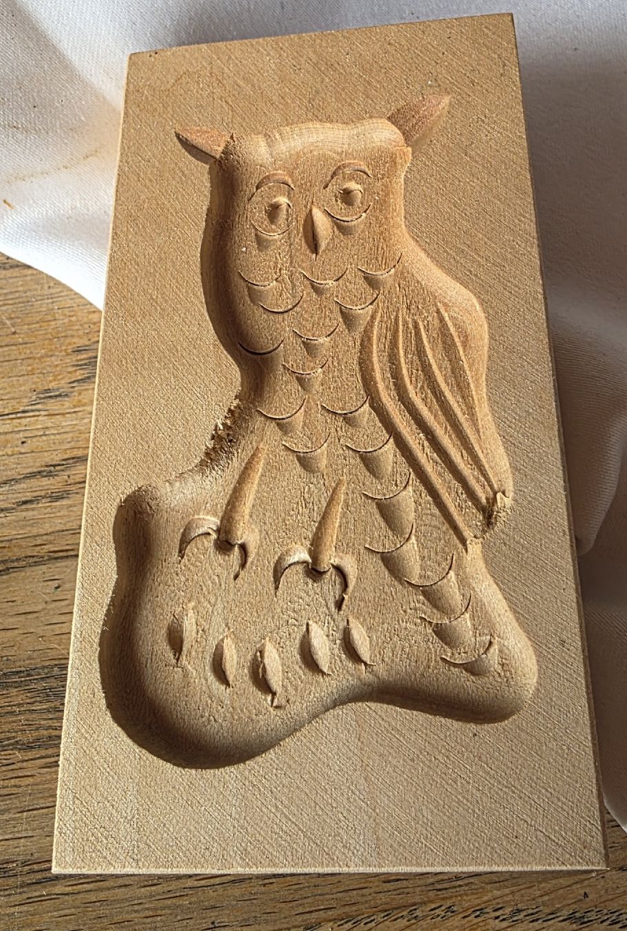 Backformen: Backmodel Eule aus Hartholz siehe Foto  – Neu (gemäss Beschreibung) aus Rickenbach BL von nicole611