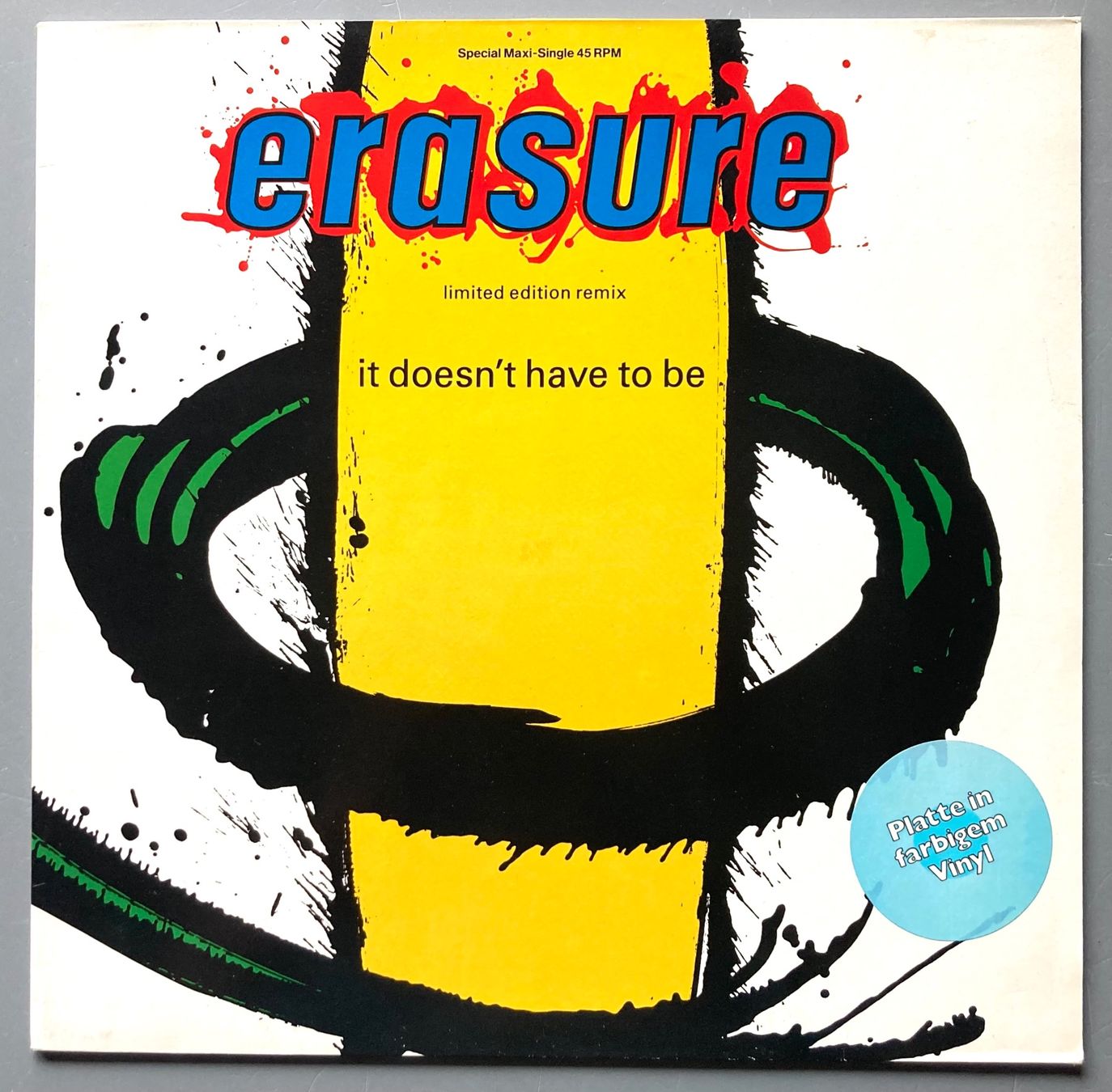 Schallplatten: ERASURE - IT DOESN' HAVE TO BE – Gebraucht aus Poliez-Pittet von Newtown-Records 1