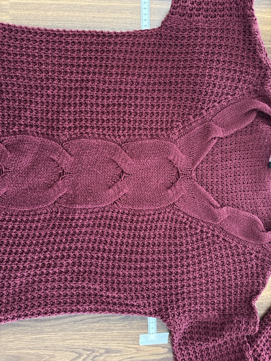 Pulls & Sweat-shirts: Damen Pullover bordeaux Grösse M – D'occasion à Dübendorf par lus_d2rx 3