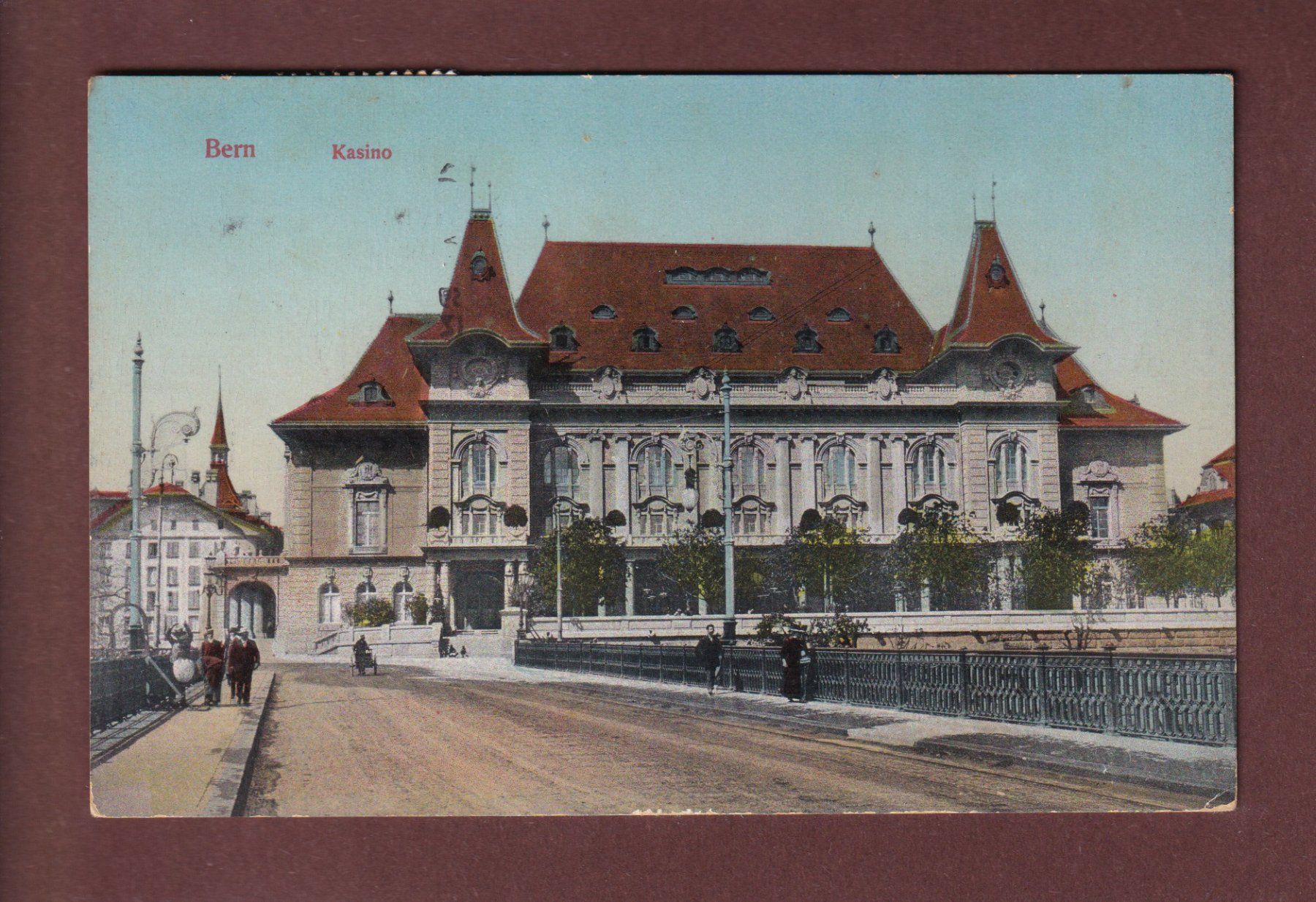 Cartoline postali: BERN - Kasino - 1939 – Usato da Pully venduto da nicecards-shop