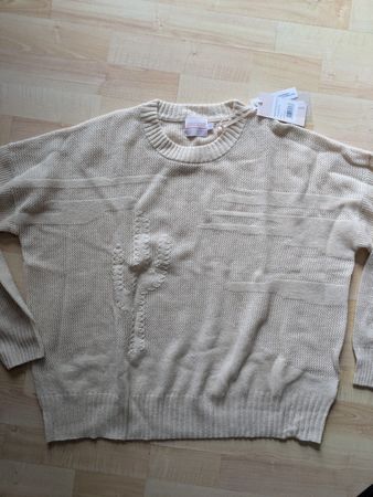 Cooler Oversize Brodie Kaschmir Pullover, Grösse L, Neu